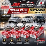 08479-00806(VK20K) SPARK PLUG ASSY IRIDIUM TOUGH TOYOTA CAMRY ACV30-31 WISH ANE10 2.0 1AZ-FE MCU30 1