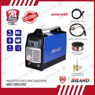 RILAND MIG 180GDM 180A 2in1 Synergic Welding Machine Foc 1 FOUR-M Gloves & JETMAC Auto Darkening Wel