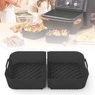 Hot Air Fryer Accessories, Pack of 2 Airfryer Accessories for Ninja AF500EUCP / AF500EU (10.4L), Sil
