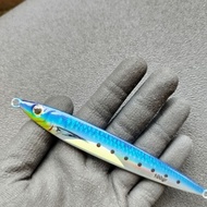 Metal Jig  3D 40 60 80 100 gram Glow in the dark fish 3D UV Effect