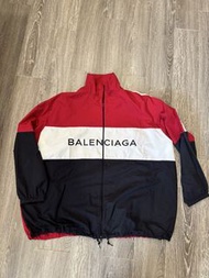 Balenciaga Red logo Windbreaker track jacket 巴黎世家 風褸 外套