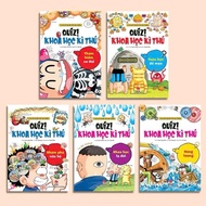 Books - Quiz Amazing Science (Set of 5 books) - Kim Dong Publishing House