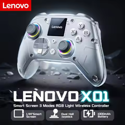 Lenovo X01 1.44inch Smart Screen Wireless Controller 3 Modes for Switch PS4 IOS Android PC TV Progra