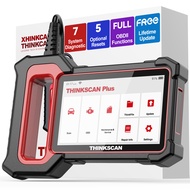 【Proton&Perodua&All OBD2 Cars】THINKCAR Thinkscan Plus S7 OBD2 Scanner ABS SRS ECM System Oil DPF TPM