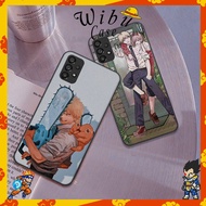 Samsung A33 / A53 / A73 Phone Case With Super hot, Super Cool Chainsaw man Picture. Manga Cover, Che