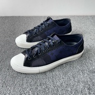 Louis Vuitton 路易威登 LV 帆布鞋板鞋 星空藍色老花滿印 尺碼：42.5