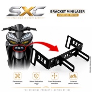 MATA UNIVERSAL Motorcycle Undercarriage Bracket 2MM MINI LASER 1 Eye 2 Eyes 3 Eyes D2 BY SXC