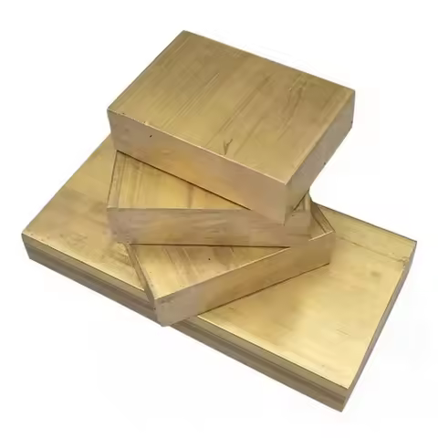 Brass Flat H59 Brass Metal Plate Brass Block 5mm 6mm 8mm 10mm 20mm 30mm 40mm 50mm 60mm