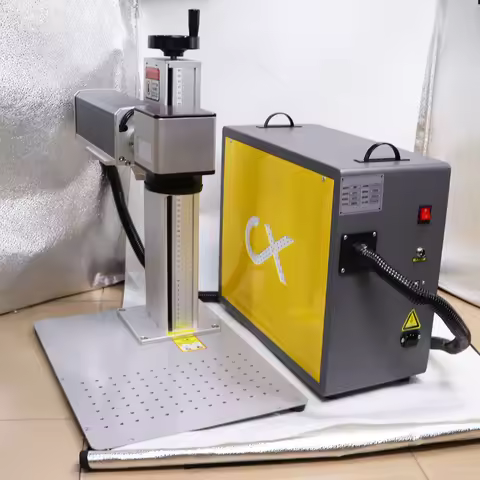 Support Lightburn Fiber Laser Marking Machine 100W JPT Mopa M7 60W 30W 20W Laser Deep Engraving Ezca