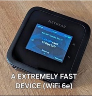 💥99％new NETGEAR  M6 PRO (澳洲版)MR6500-1TLAUS,portable wifi6,非美國AT&T改機版,原(板)!無鎖!原裝用香港5G台,5G POCKET WIFI