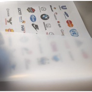 10 Sheets Transparent Waterproof Vinyl Sticker Paper / Waterproof Vinyl Sticker