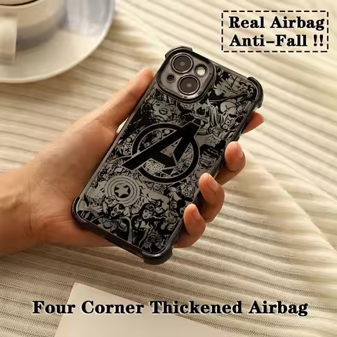 Marvels Man Avengers Irons Plating Case For Vivo Y77 Y38 Y36 Y50 Y28 Y27 Y17 Y16 V29e V27 V25 V23 S1