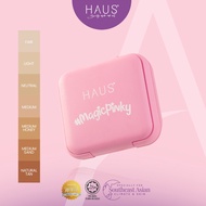 Makeup Foundation Compact Powder Magic Pinky Bedak Muka Haus Cosmetics