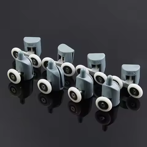 8pcs Shower Rooms Cabins Pulley Roller /Runners/Wheels/Pulleys Diameter 22/23/25MM (4double top +4 s