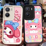 XI43 Melody Casing for VIVO Y33e IQOO Z9X 13 Z9 Y75 Y83 Y01 Z10 Y73 V17 5G Black White