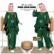 SETELAN WAKA JUMBO tie dye waka | SETELAN CP WAKA SIBORI | BUSUI FRENLY