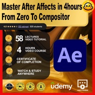 [Video Course] Master After Affects 2024 in 4hrs : From Zero To Compositor