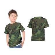 Children's Army Camouflage T-Shirt | Kids Army T-Shirt | Short Sleeve Army Camouflage T-Shirt