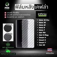 ฟิล์มหลังเคฟล่า Infinix รุ่น Note 10 Pro Note8iNote 7Hot 10sHot 9 PlaySmart 4Smart 5note 11sSmart 7Hot 30