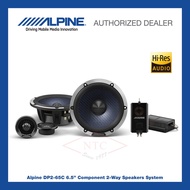 ALPINE Car Audio DP2-65C 6.5 inch 2-Way Component Speaker