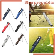 [Sharprepublic] Golf Club Bag Golf Stand Bag Travel Bag for Men Women Adult Golf Carry Bag with Stand Golf Bag for Golf Equipment Golfer Gift
