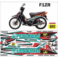 Yamaha F1ZR Mandalika Petronas striping Yamaha F1ZR Mandalika Petronas decal/ Yamaha F1ZR Mandalika 