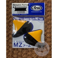 Original Arai Ram4 Kenny Yellow Earlid / Side Cover