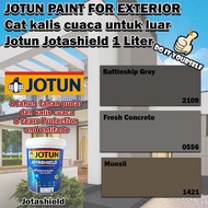 Jotun Jotashield Paint 1 Liter Muesli 1421 / Battleship Grey 2109 / Fresh Concrete 0556