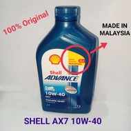 SHELL AX7 4T SEMI SYNTHETIC 10W-40 (100% Original)