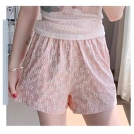 Chu Người Đàn Ông Jia Mùa Hè in hoa lụa băng Quần Short Cho Phụ Nữ Của Mặc Giản Dị