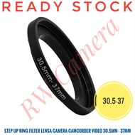 Step Up Ring 30.5-37 Adapter 30.5mm to 37mm StepUp to Camera Lens cinema Converter Adapter Camcorder