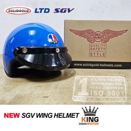 [SIRIM APPROVED] NEW SGV WING HELMET-BLUE