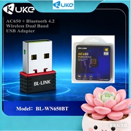 LB-Link BL-WN650BT Bluetooth 4.2 Wireless USB Adapter + AC650M