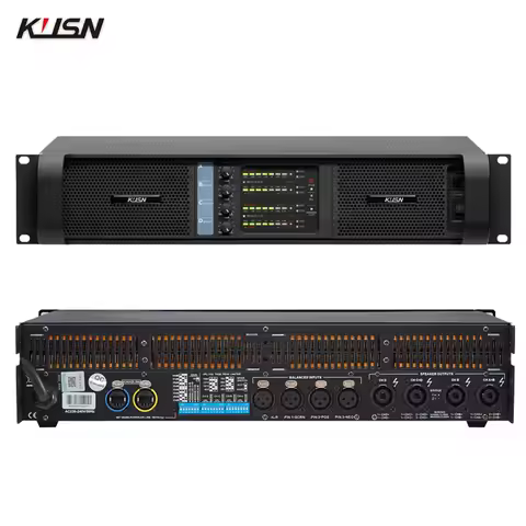 FP10000Q 2500Wx4 2 Ohm High Performance Professional Digital Amplifier Stereo 2U Power Amplifier Hig