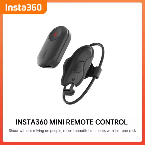 Insta360 X5 Mini Remote Control 33ft 10m Controller For Insta 360 X4 Ace Pro 2 GO 3S Original Access