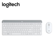 logitech羅技MK470超薄無線鍵鼠組/ 珍珠白