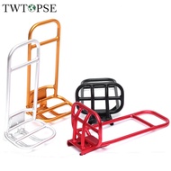 【In stock】TWTOPSE Bicycle Bag Rack Holder For Brompton Folding Bike Aluminum Alloy Bag Frame NO6K