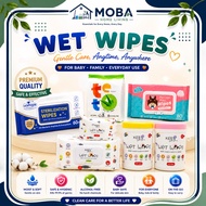 Premium Quality Wet Wipes/Wet tissue for Baby alcohol Free KEES kees Teto Runbeier X Totoro  unihope