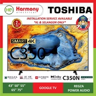 TOSHIBA 50" 55" 65" 75" 4K UHD Smart Google TV C350NP 50C350NP / 55C350NP / 65C350NP / 75C350NP
