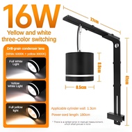 Professional Fish Tank Chandelier with COB Beads Adjustable Bracket Color Switch & Sunlight Simulati