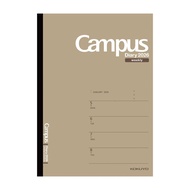 Kokuyo Planner 2026 Campus Diary Weekly Horizontal Left Semi B5 Brown Ni-CWHS-B5-26 Starting January