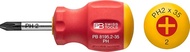 PB SWISS TOOLS Swiss Grip Stubby Phillips Screwdriver #1 Total Length 3.1 inches (80 mm) 8195.1-30