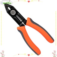 MOLIHA Crimping Tool, High Carbon Steel Orange Wire Stripper, Multifunctional Cable Tools Electricia