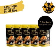Taurus Potato Chips Salted Egg - 5 packets