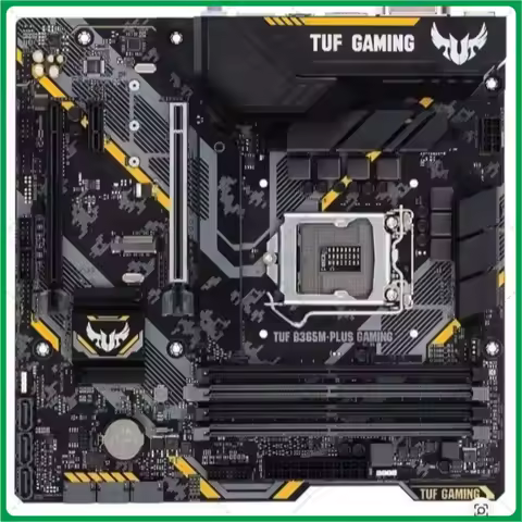 Used For Asus TUF B365M-PLUS Gaming LGA1151 DDR4 HDMI WiFi M.2 mATX Motherboard