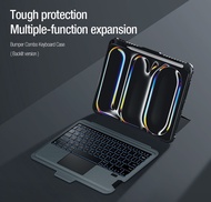 Nillkin 3 In 1 iPad เคสสำหรับไอแพดป้องกัน iPad Pro 11 2024 2025 / iPad Air M5เคสคีย์บอร์ดบลูทูธเคสสำ