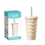 ecentio tumbler stainless tahan dingin 24 jam BPA FREE termos kopi 900ML botol minum stainless Steel