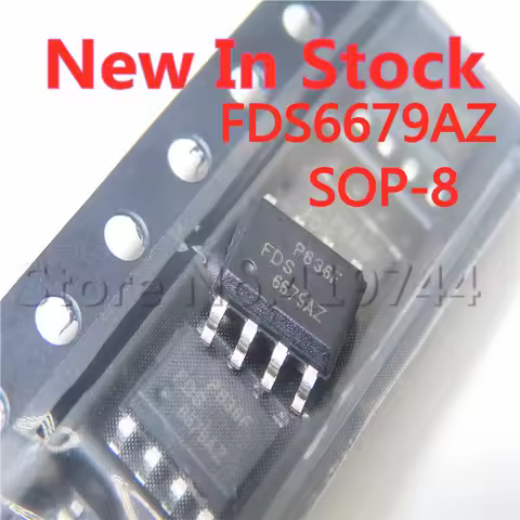 5PCS/LOT FDS6679AZ 6679AZ SOP-8 P-channel MOS field effect transistor 30V 13A In Stock NEW original 