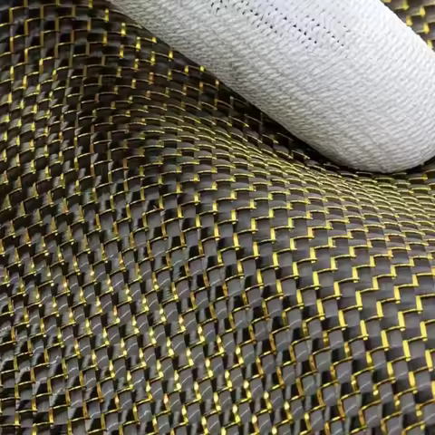 3K 200g metal wire carbon fiber blended plain weave fabric,red+silver/gold+silver/green+silver/blue+