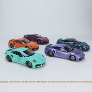 Minichamps Mini Cut 1: 18 Porsche 911 992 Turbo S Coupe Alloy Full Drive Car